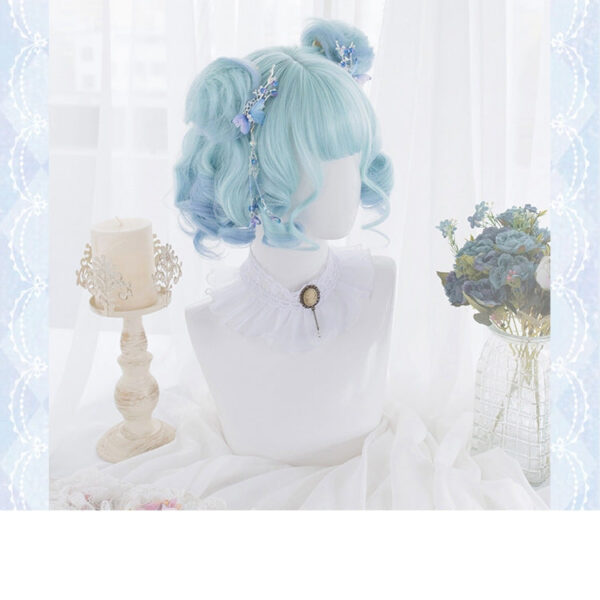 Shades Of Blue Bob Wig – cute kawaii wigs gift for girlfriend