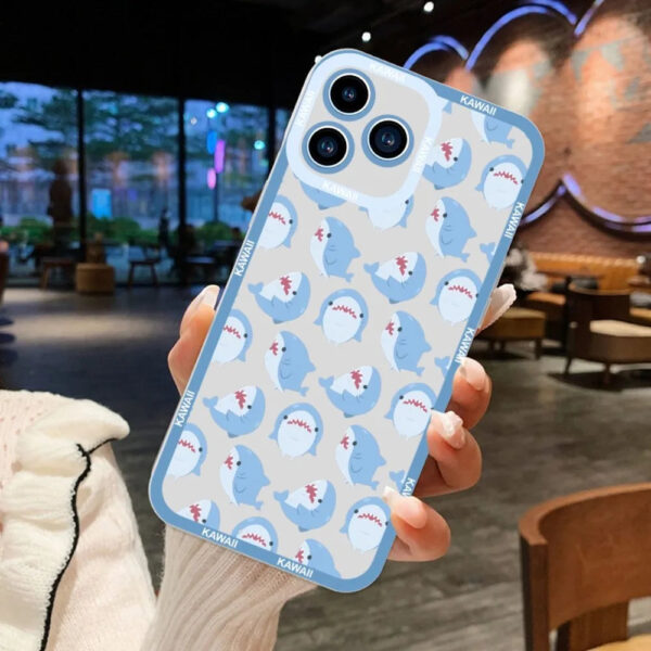 Kawaii Shark iPhone Case Kawaii Shark iPhone Case – cute kawaii phone cases gift for girlfriend