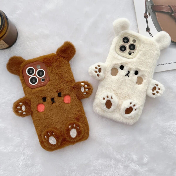 Soft Plush Bear iPhone Case Soft Plush Bear iPhone Case – buy kawaii phone cases online – kawaii gift