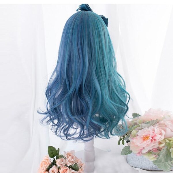 Split Blue Cosplay Wig – buy kawaii wigs online – kawaii gift