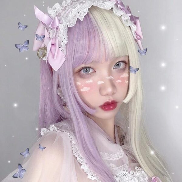 Split Lavender Cosplay Wig Split Lavender Cosplay Wig – buy kawaii wigs online – kawaii gift