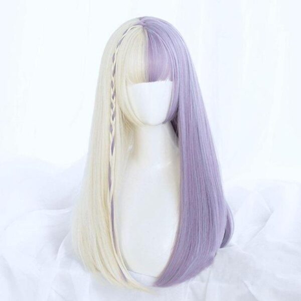 Split Lavender Cosplay Wig Split Lavender Cosplay Wig – best kawaii gift for birthday