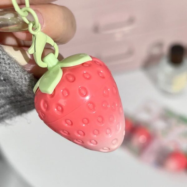 Strawberry Keychain Moisturizing Lip Balm Strawberry Keychain Moisturizing Lip Balm – cute kawaii makeup gift for girlfriend