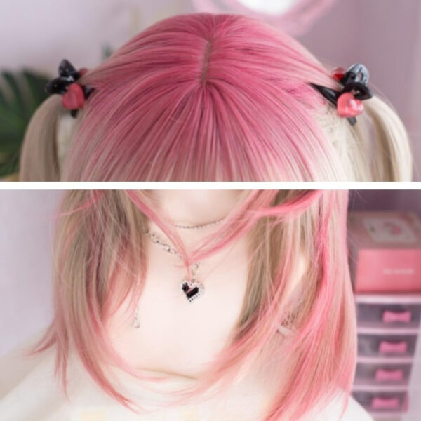 Two Tone Pink Cosplay Wig Two Tone Pink Cosplay Wig – best kawaii gift for birthday