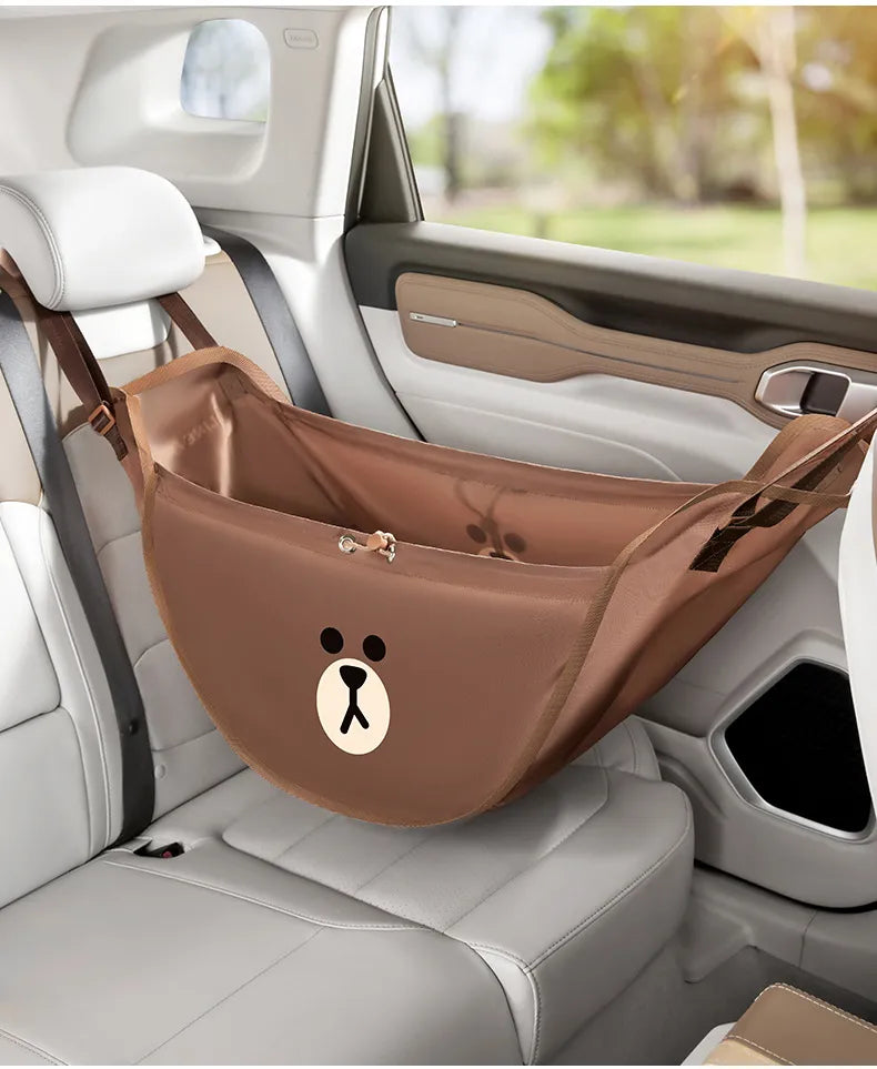 Brown Bear Car Seat Storage Bag Brown Bear Car Seat Storage Bag - detail view 10 | My Heart Teddy