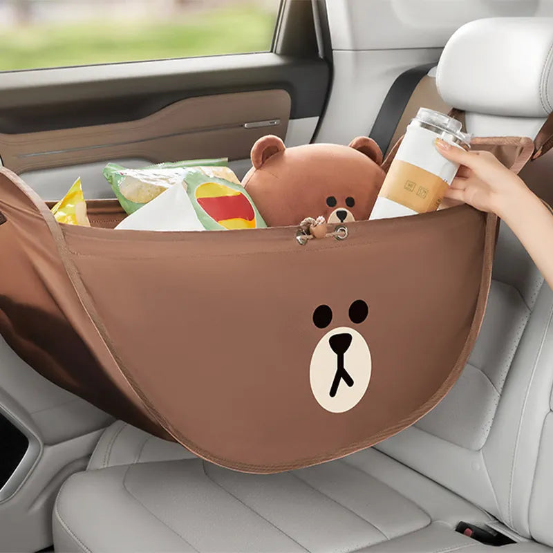 Brown Bear Car Seat Storage Bag Brown Bear Car Seat Storage Bag - detail view 2 | My Heart Teddy