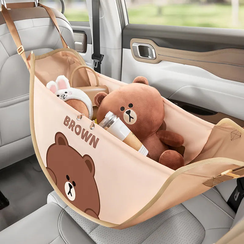 Brown Bear Car Seat Storage Bag Brown Bear Car Seat Storage Bag - detail view 3 | My Heart Teddy