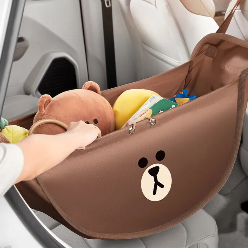 Brown Bear Car Seat Storage Bag Brown Bear Car Seat Storage Bag - detail view 4 | My Heart Teddy