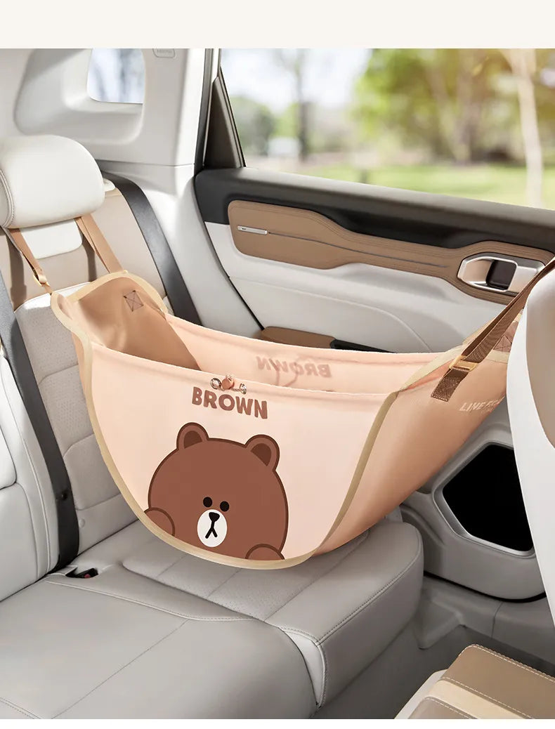 Brown Bear Car Seat Storage Bag Brown Bear Car Seat Storage Bag - detail view 9 | My Heart Teddy