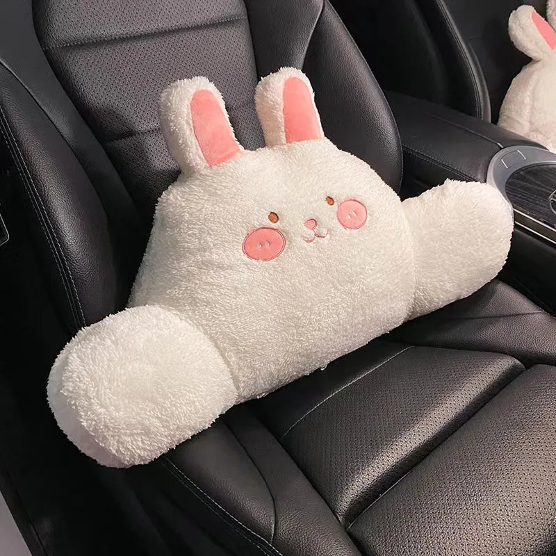 Car Seat Covers & Cushions Car Seat Covers & Cushions in Rabbit lumbar - My Heart Teddy