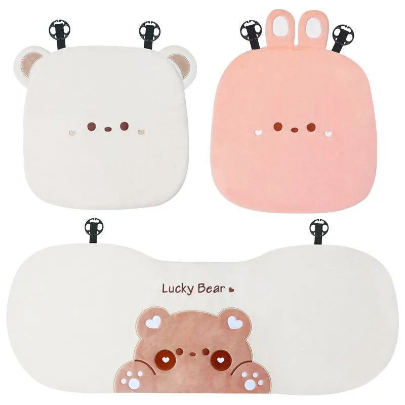 Car Seat Covers & Cushions Car Seat Covers & Cushions in Cushion 3pcs C - My Heart Teddy