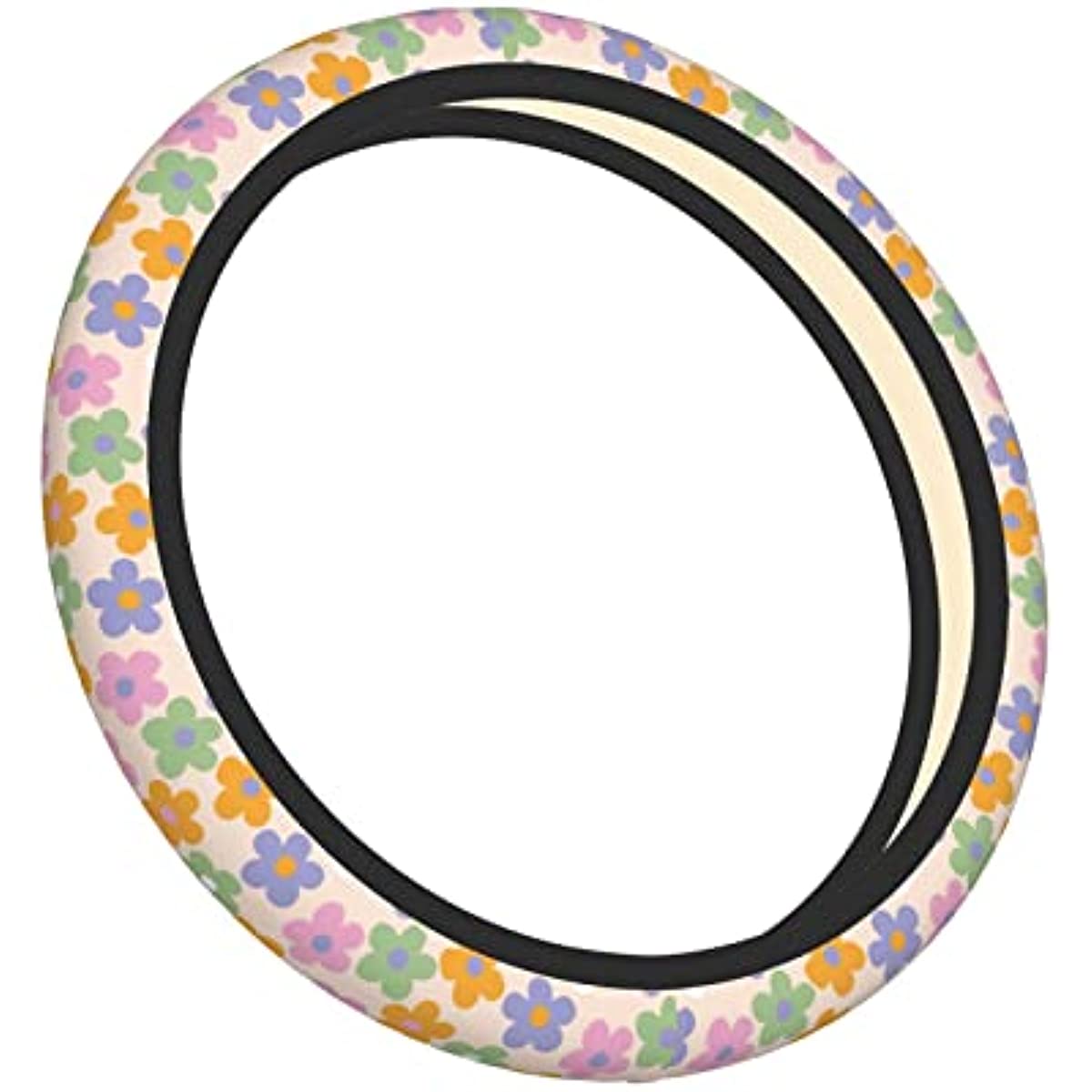 Floral Steering Wheel Cover Floral Steering Wheel Cover - detail view 5 | My Heart Teddy