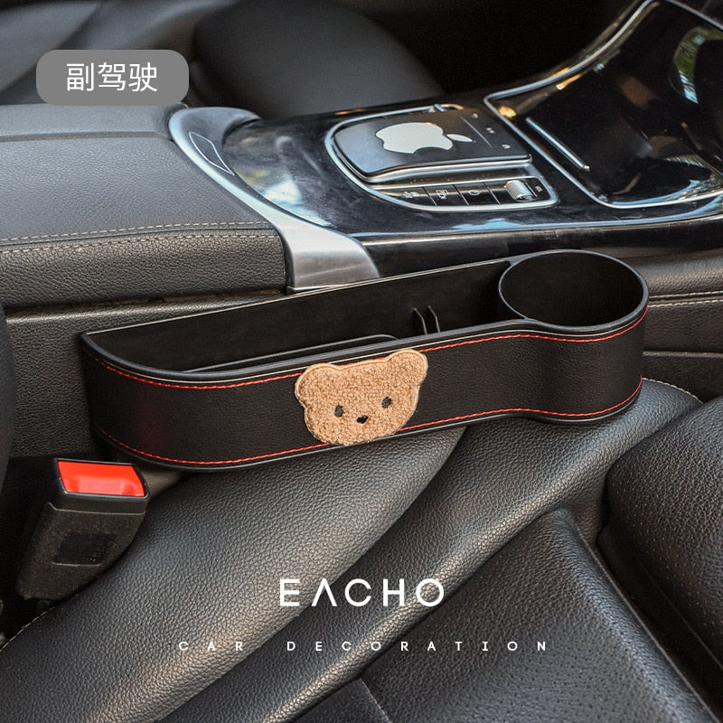 Car Seat Storage Box Car Seat Storage Box in Black Passenger Side - My Heart Teddy