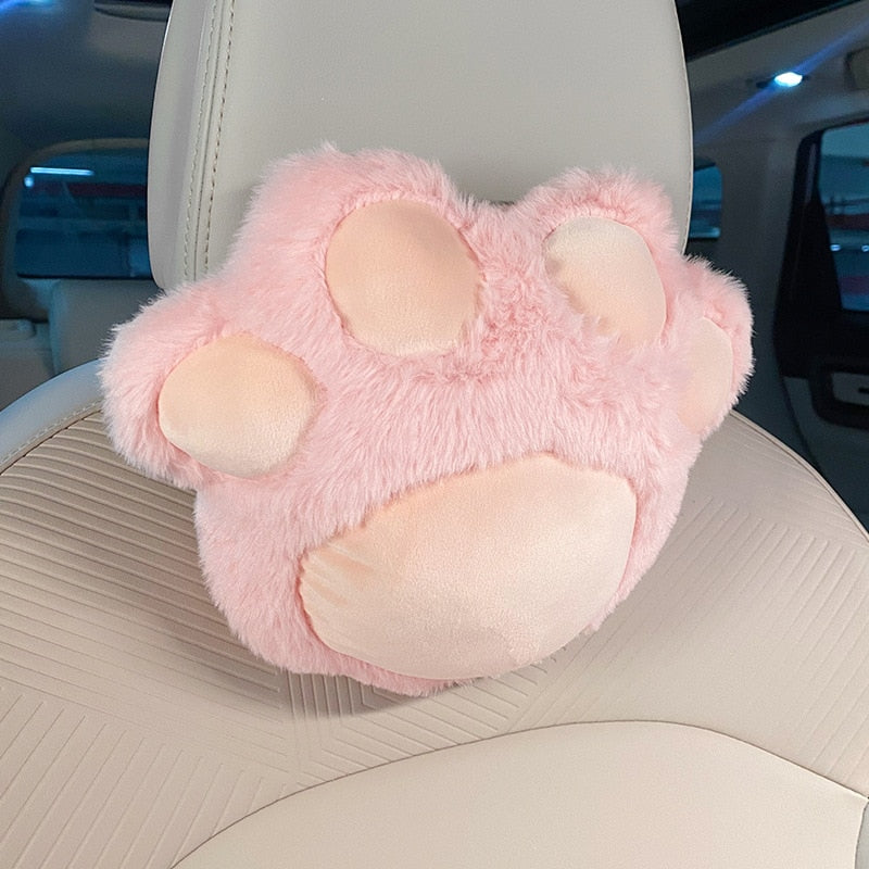 Cat Paw Car Seat Cover Set Cat Paw Car Seat Cover Set in 1PCS Headrest P - My Heart Teddy
