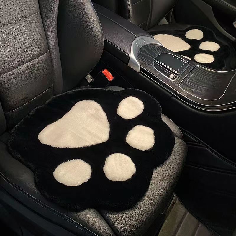 Cat Paw Car Seat Cover Set Cat Paw Car Seat Cover Set in Black 2PCS A - My Heart Teddy