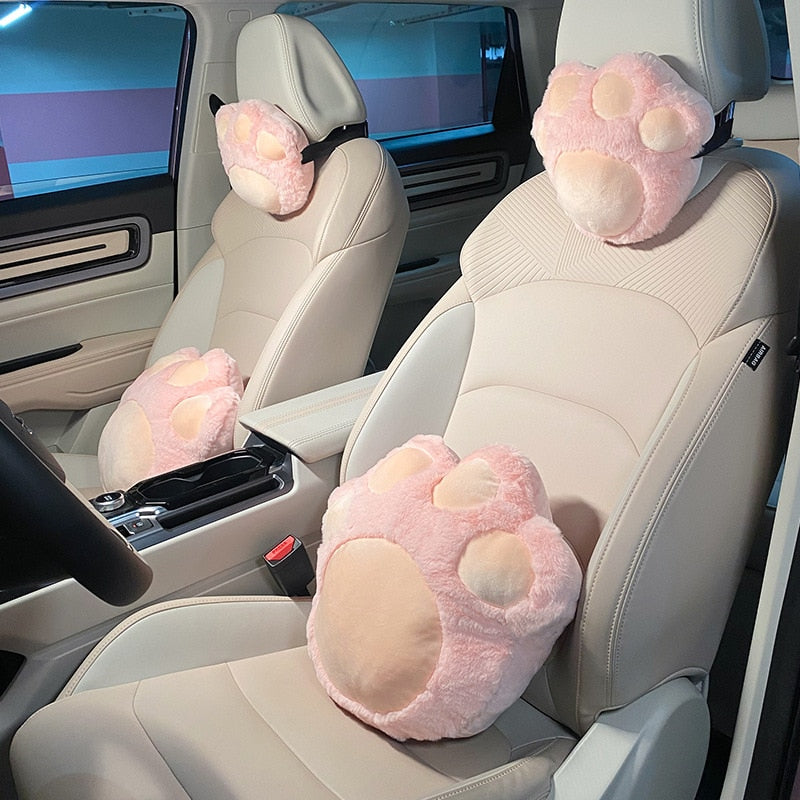 Cat Paw Car Seat Cover Set Cat Paw Car Seat Cover Set - detail view 26 | My Heart Teddy