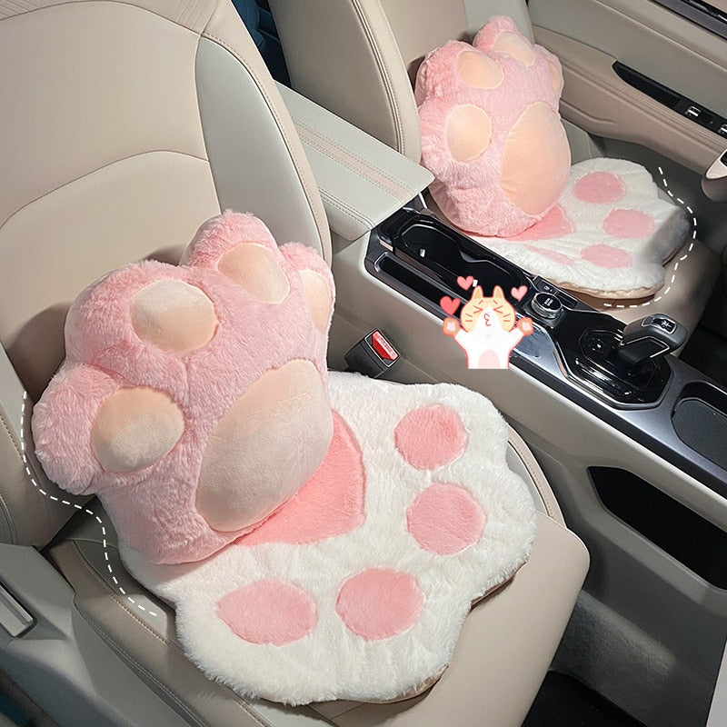 Cat Paw Car Seat Cover Set Cat Paw Car Seat Cover Set - detail view 27 | My Heart Teddy