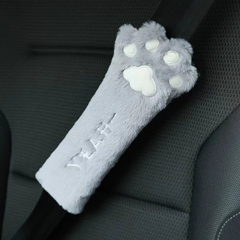Cat Paw Car Seat Cover Set Cat Paw Car Seat Cover Set in 1PCS shoulder pad G - My Heart Teddy