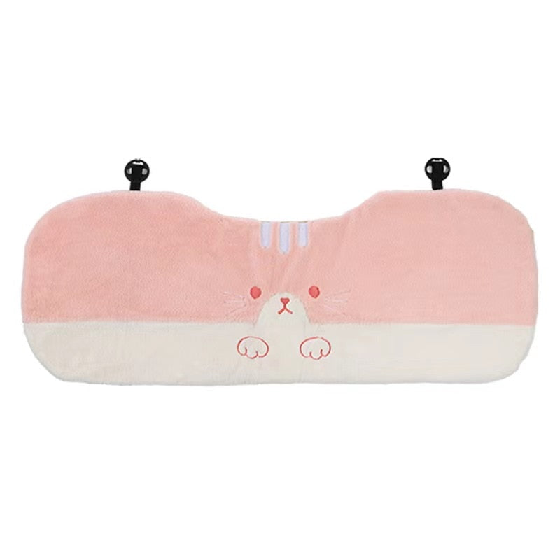 Cat Paw Car Seat Cover Set Cat Paw Car Seat Cover Set in Pink back row - My Heart Teddy