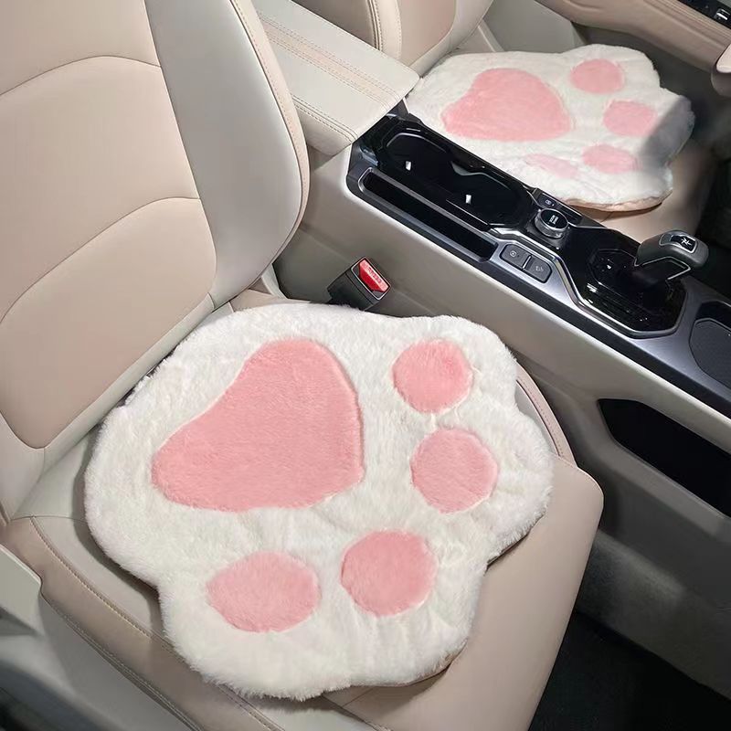 Cat Paw Car Seat Cover Set Cat Paw Car Seat Cover Set in Pink 2 PCS A - My Heart Teddy