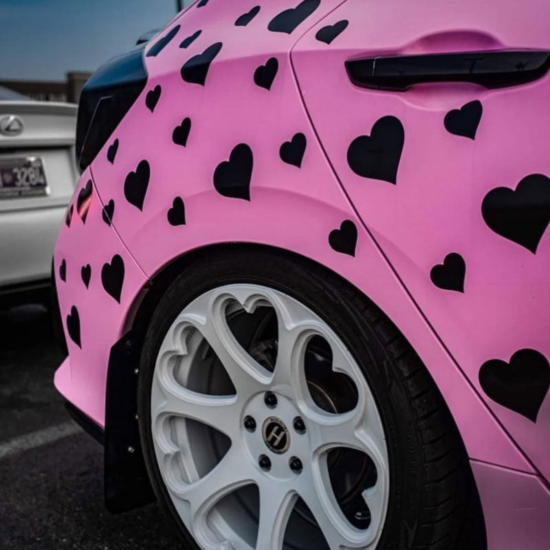 Heart Car Stickers Heart Car Stickers - detail view 2 | My Heart Teddy