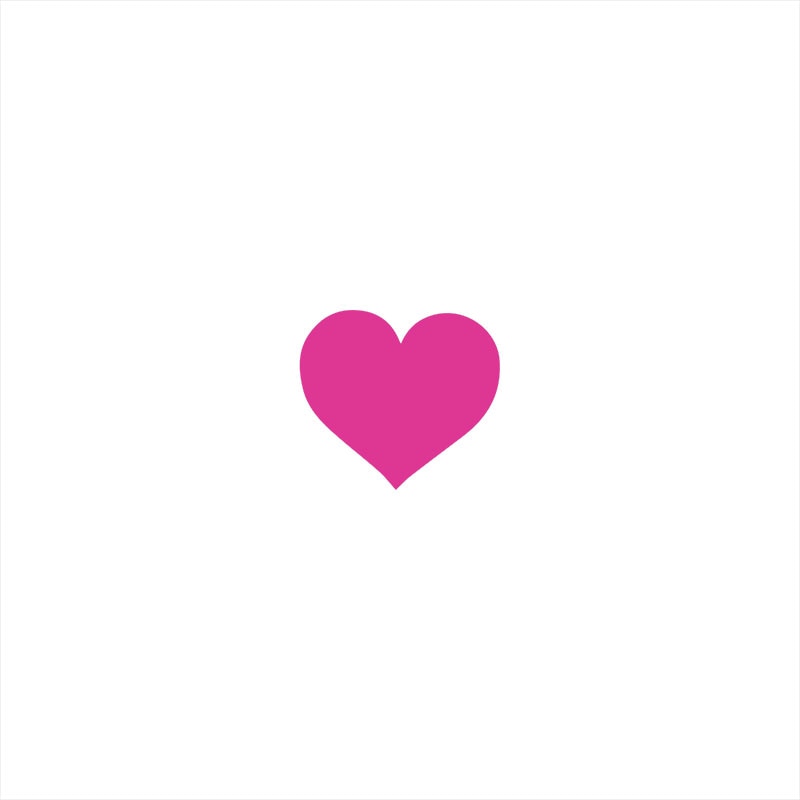 Heart Car Stickers Heart Car Stickers in pink / 13x13cm - My Heart Teddy