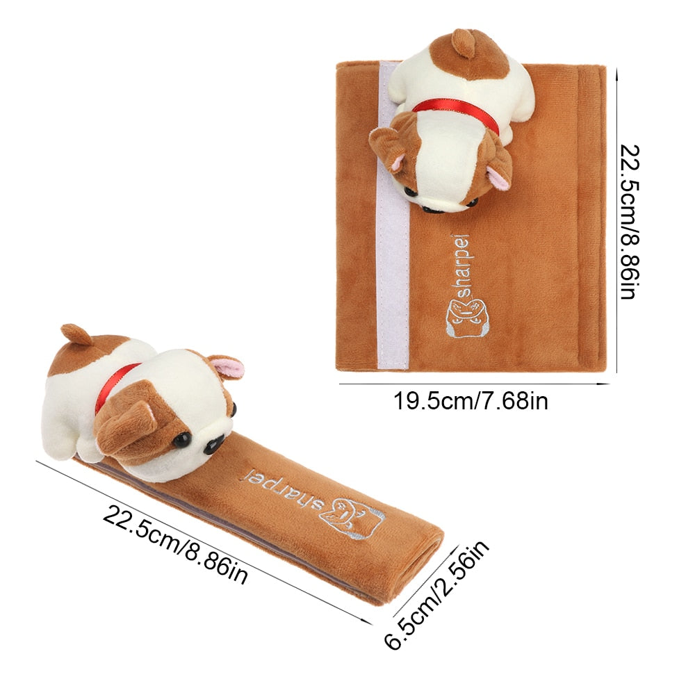 Car Seat Belt Cover Car Seat Belt Cover - detail view 10 | My Heart Teddy