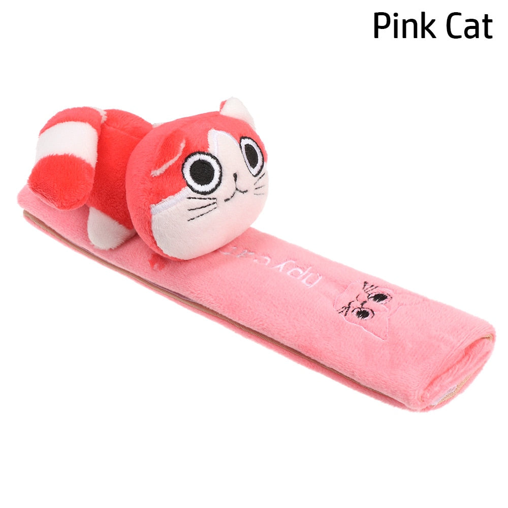 Car Seat Belt Cover Car Seat Belt Cover in Pink Cat - My Heart Teddy