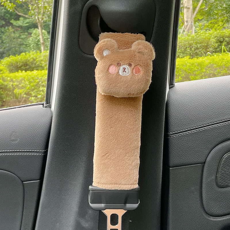 Seat Belt Shoulder Protectors Seat Belt Shoulder Protectors in Bear - My Heart Teddy