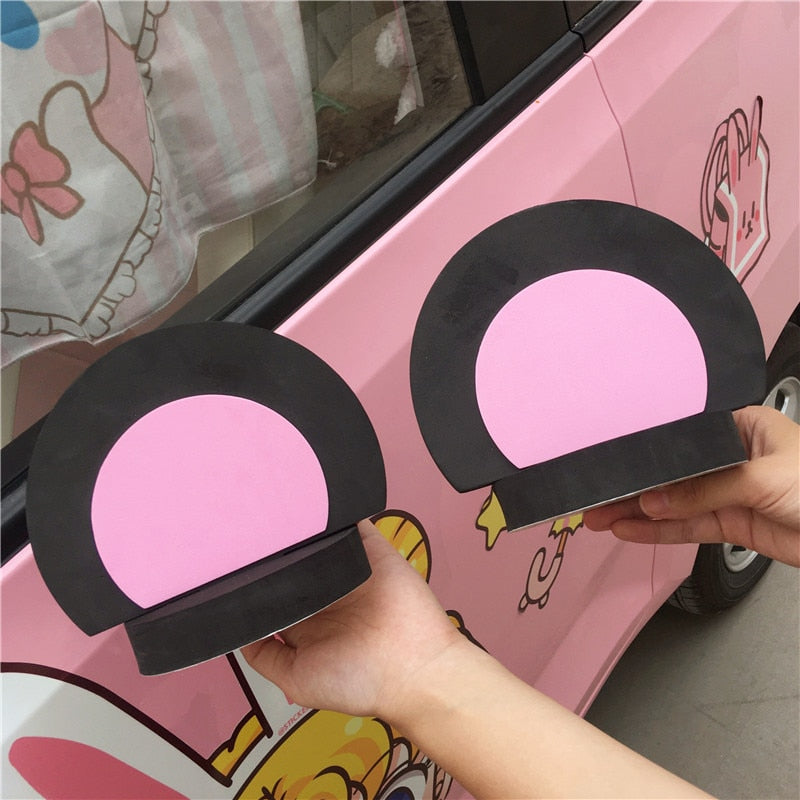 Toy Car Stickers Toy Car Stickers in Black Round Ears - My Heart Teddy