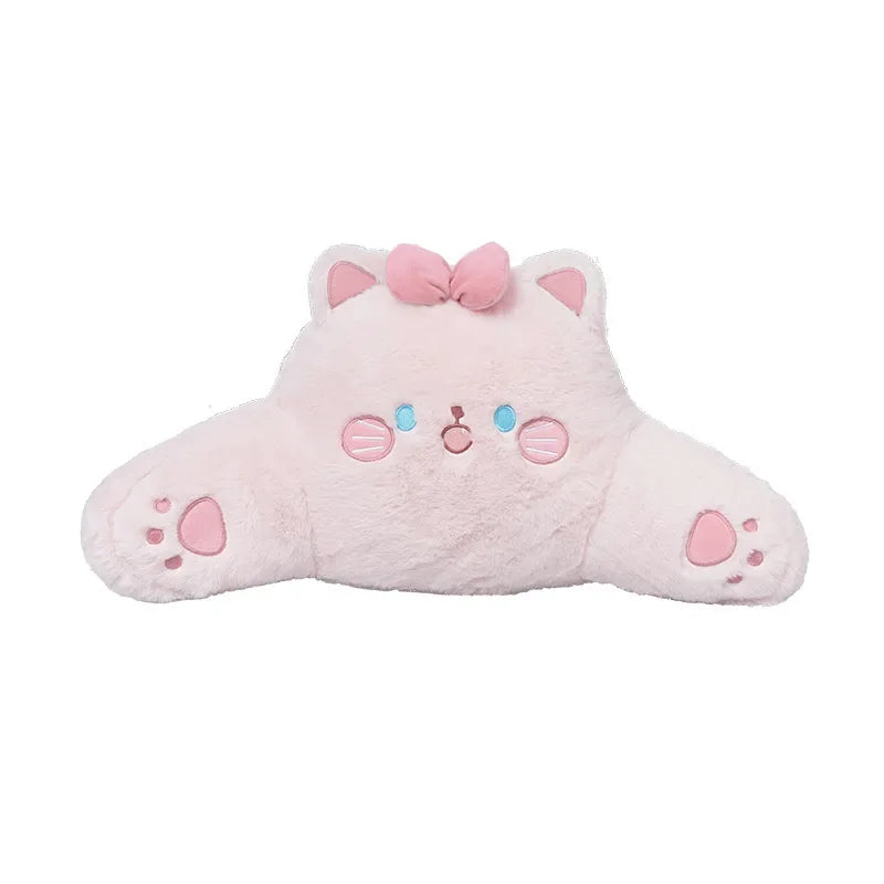 Pink Plush Cat Car Seat Accessories Pink Plush Cat Car Seat Accessories in Waistpillow - My Heart Teddy
