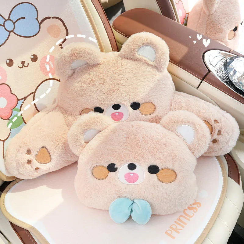 Plush Bear Car Seat Accessories Plush Bear Car Seat Accessories - detail view 2 | My Heart Teddy