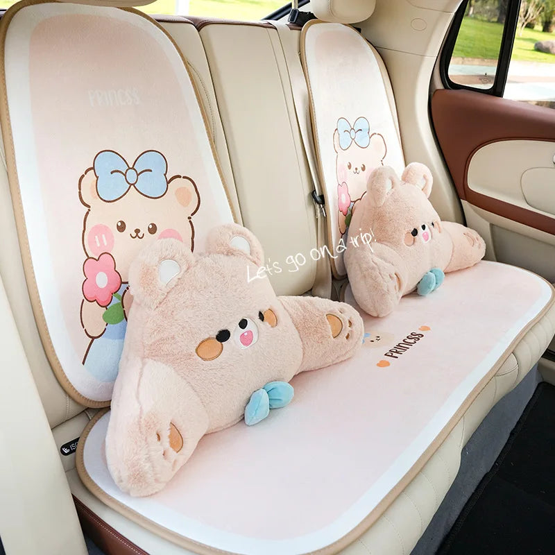 Plush Bear Car Seat Accessories Plush Bear Car Seat Accessories - detail view 3 | My Heart Teddy