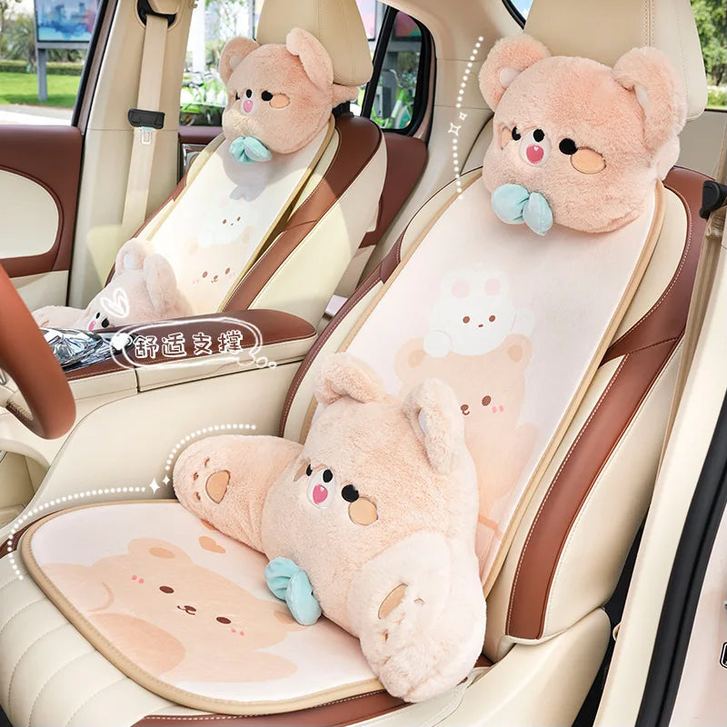 Plush Bear Car Seat Accessories Plush Bear Car Seat Accessories - detail view 4 | My Heart Teddy