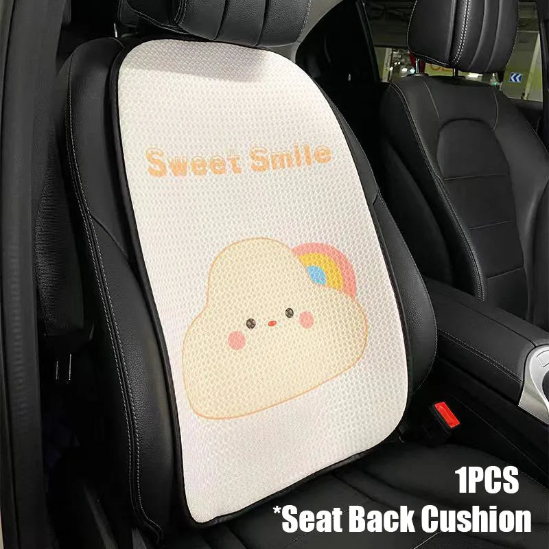 Rainbow Cloud Car Seat Covers & Cushions Rainbow Cloud Car Seat Covers & Cushions - detail view 5 | My Heart Teddy
